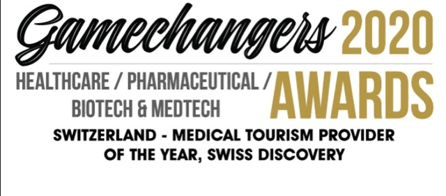 Gamechangers Awards 2020 — Medical Tourism Provider of the Year, Switzerland